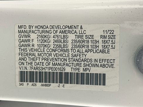 Used 2023 Honda CR-V EX-L image 12