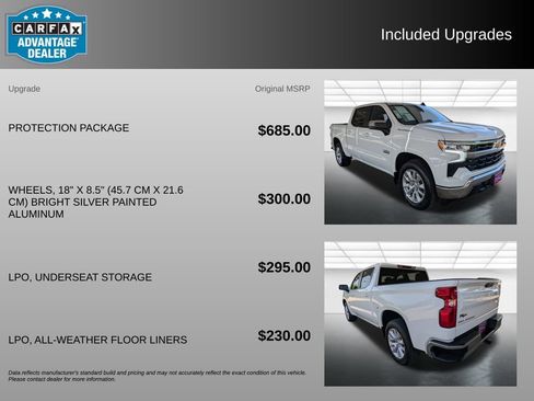 Used 2023 Chevrolet Silverado 1500 LT w/ Protection Package RWD image 3