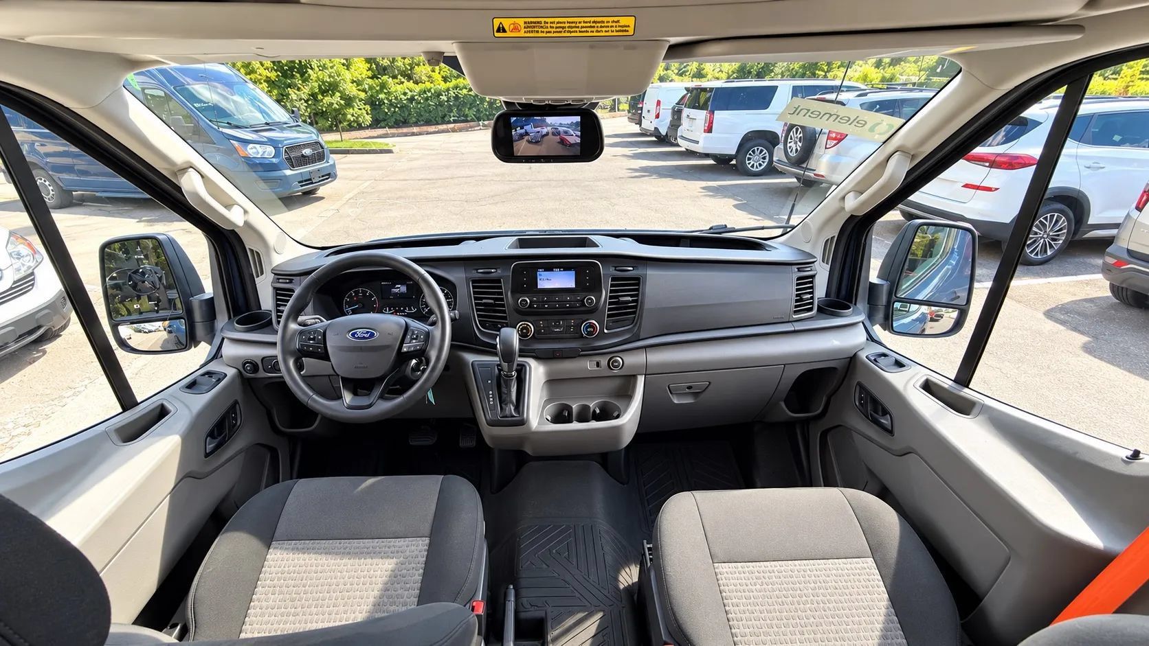 Used 2021 Ford Transit 250 148 High Roof Extended w/ Parcel Delivery Package RWD image 12