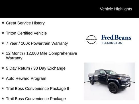 Used 2023 Chevrolet Colorado Trail Boss AWD/4WD image 6