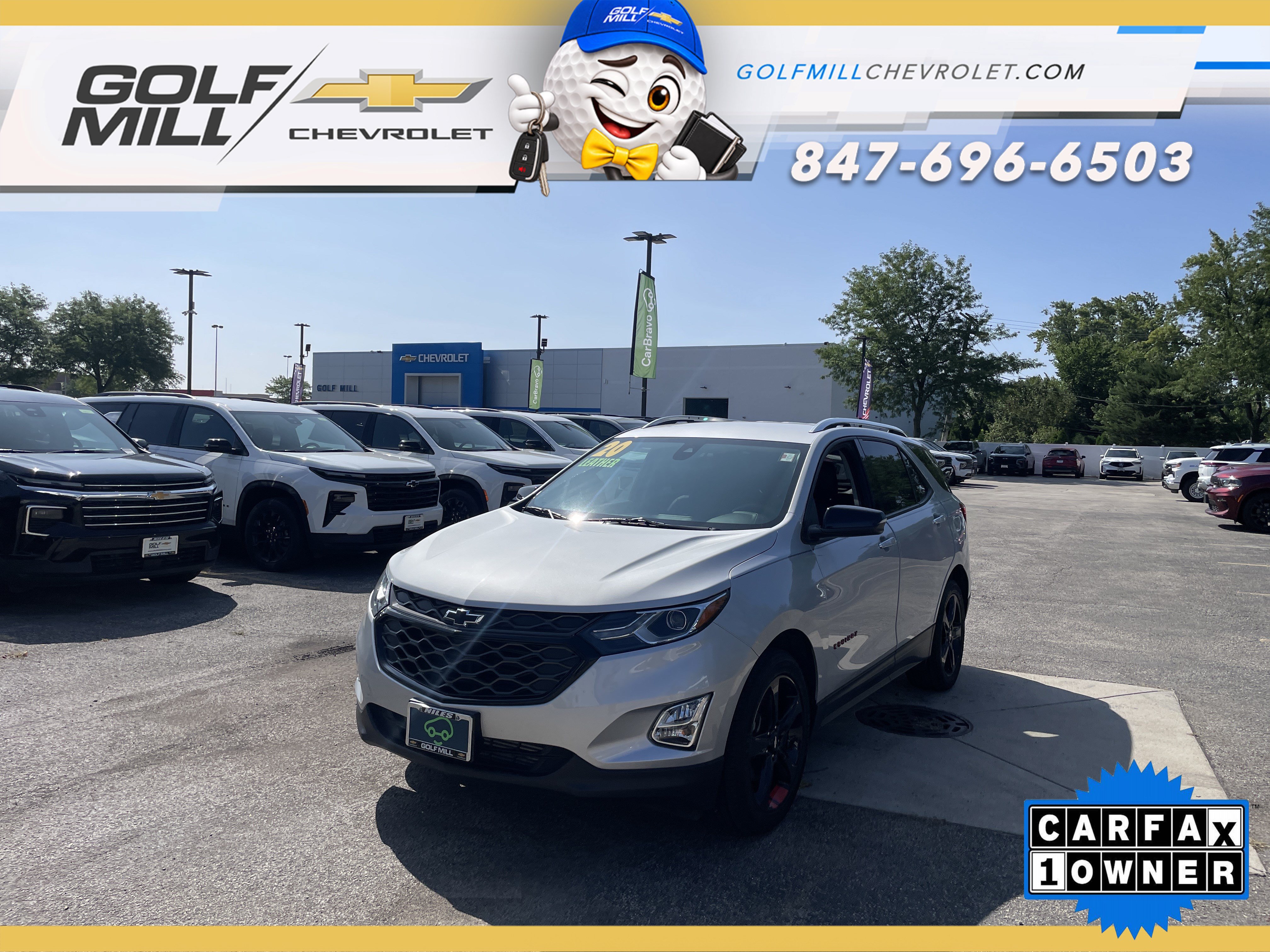 Certified 2020 Chevrolet Equinox Premier w/ Premier Redline Edition FWD image 1