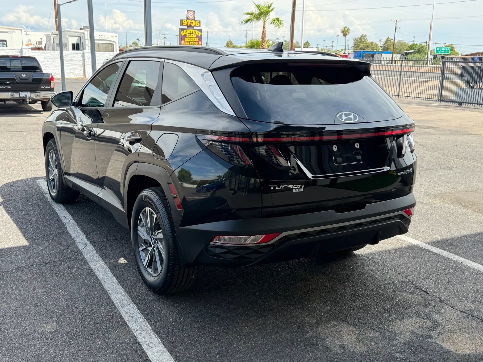 Used 2022 Hyundai Tucson Blue AWD/4WD image 5