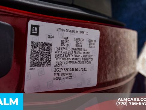 Used 2020 Chevrolet Corvette Stingray Preferred Cpe w/ 2LT Preferred Equipment Group image 57