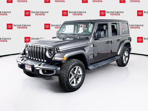 Used 2020 Jeep Wrangler Unlimited Sahara image 1