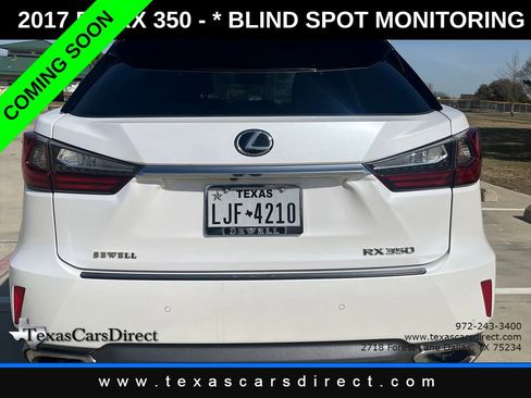 Used 2017 Lexus RX 350 FWD w/ Premium Package image 5