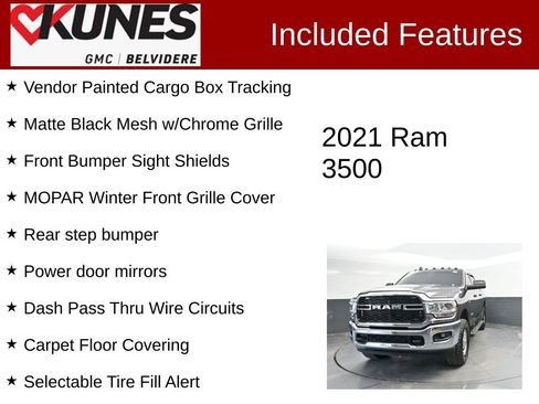 Used 2021 RAM 3500 Tradesman AWD/4WD image 3