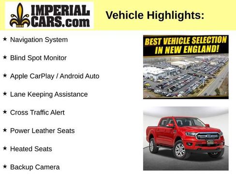Certified 2023 Ford Ranger Lariat w/ Technology Package AWD/4WD image 5