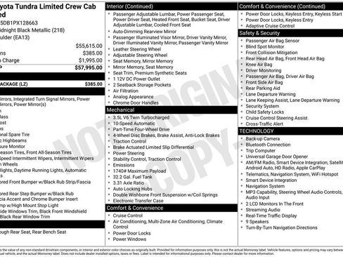 Used 2023 Toyota Tundra Limited w/ Power Package AWD/4WD image 11