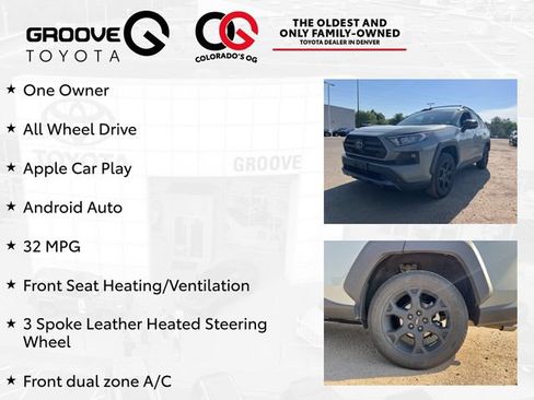 Used 2020 Toyota RAV4 TRD Off-Road w/ TRD Off-Road Weather Package AWD/4WD image 4