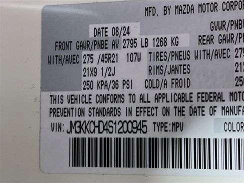 Used 2025 MAZDA CX-90 3.3 Turbo w/ Premium Sport Pkg image 29