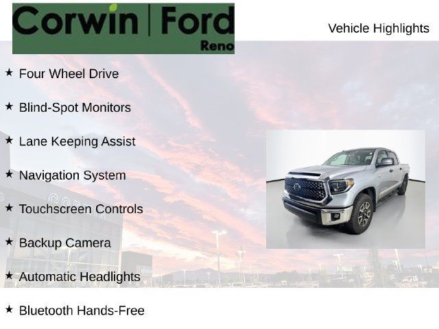 Used 2019 Toyota Tundra SR5 w/ TRD Off Road Package AWD/4WD image 7