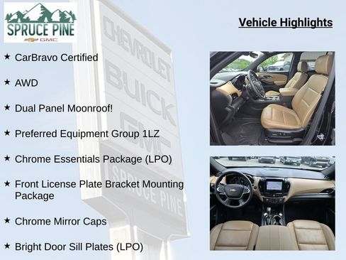 Certified 2023 Chevrolet Traverse Premier AWD/4WD image 9