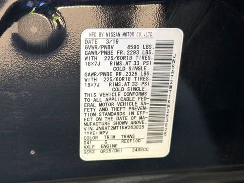 Used 2019 Nissan Rogue SV w/ Premium Package FWD image 29