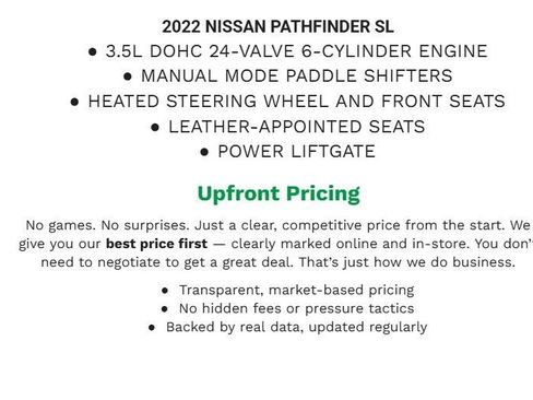 Used 2022 Nissan Pathfinder SL image 2