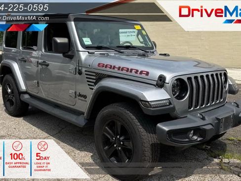 Used 2021 Jeep Wrangler Unlimited Sahara AWD/4WD image 1