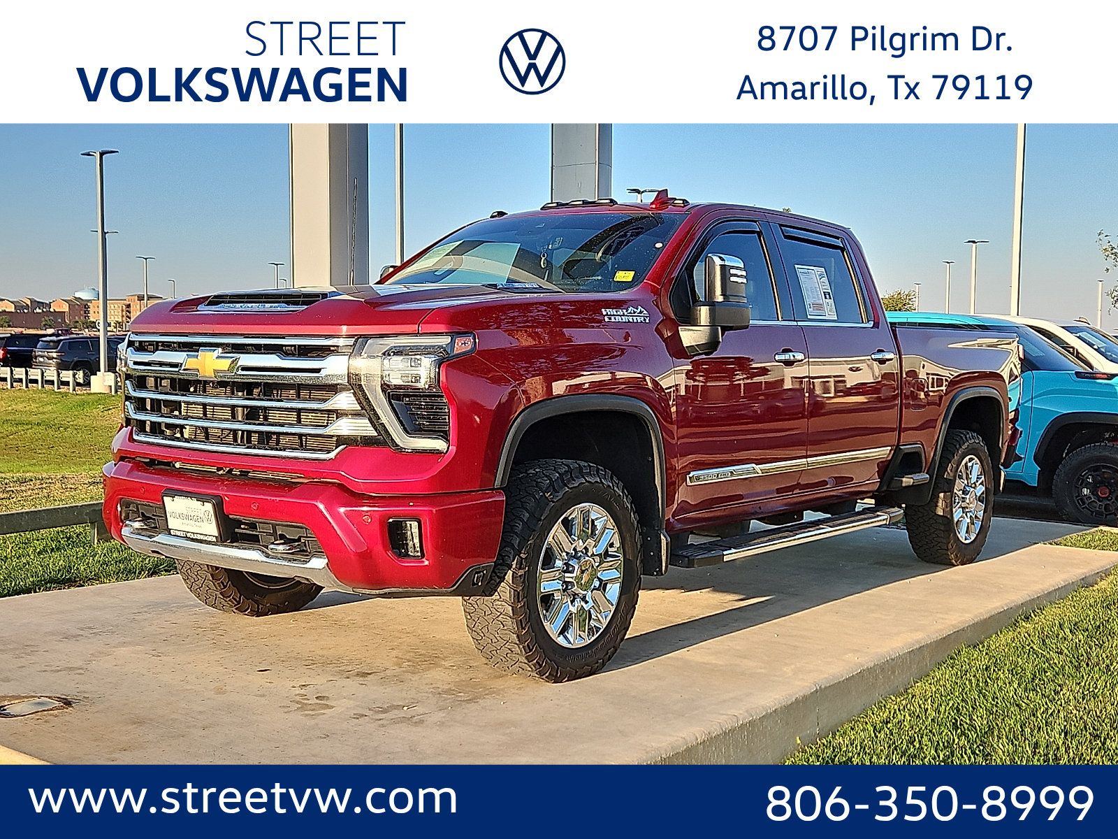 Used 2024 Chevrolet Silverado 3500 High Country w/ High Country Premium Package AWD/4WD image 1
