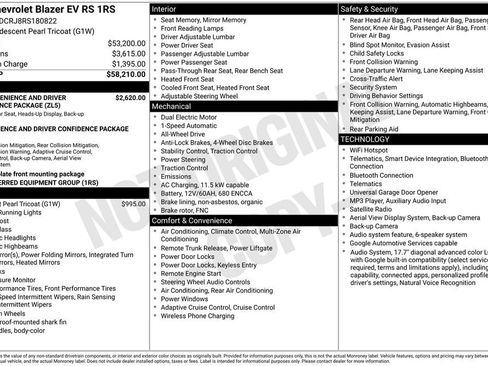Used 2024 Chevrolet Blazer EV RS AWD/4WD image 4