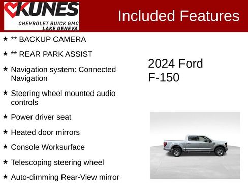 Used 2024 Ford F150 XLT w/ Mobile Office Package image 2