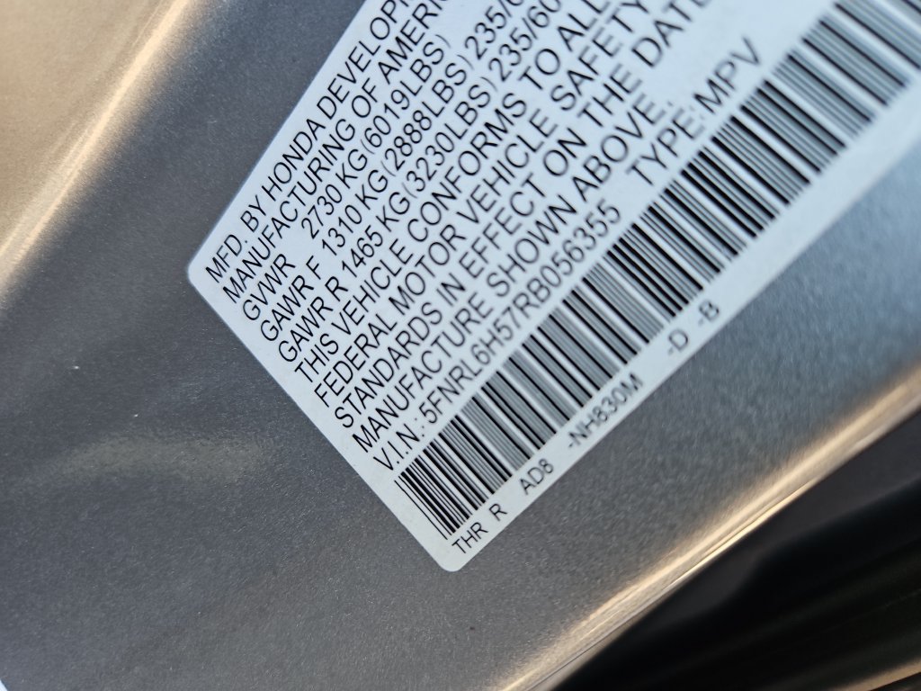 Certified 2024 Honda Odyssey EX image 14