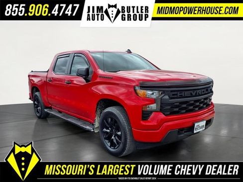 Used 2024 Chevrolet Silverado 1500 Custom AWD/4WD image 22