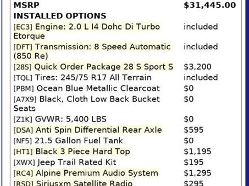 Used 2018 Jeep Wrangler Unlimited Sport S AWD/4WD image 4