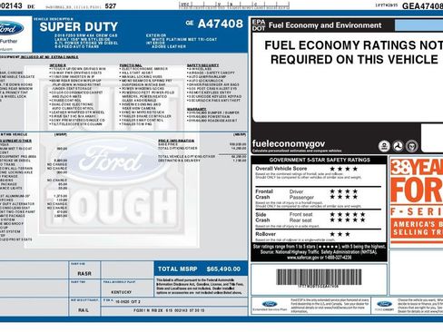 Used 2016 Ford F250 Lariat w/ Lariat Ultimate Package AWD/4WD image 5