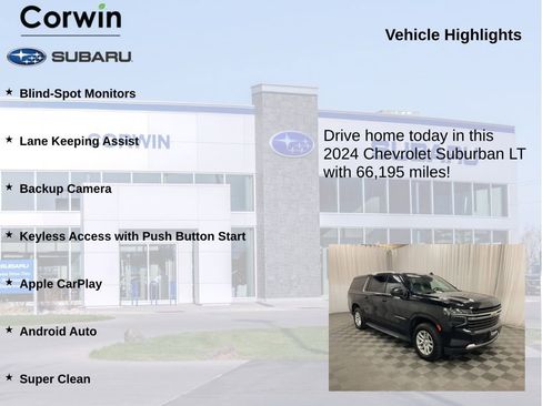 Used 2024 Chevrolet Suburban LT AWD/4WD image 6