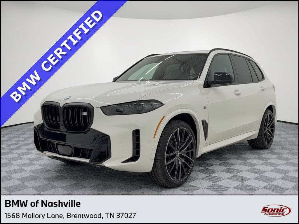 Certified 2024 BMW X5 M60i w/ Executive Package AWD/4WD image 1