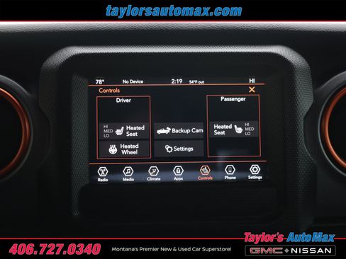 Used 2021 Jeep Gladiator Mojave w/ Cold Weather Group image 12