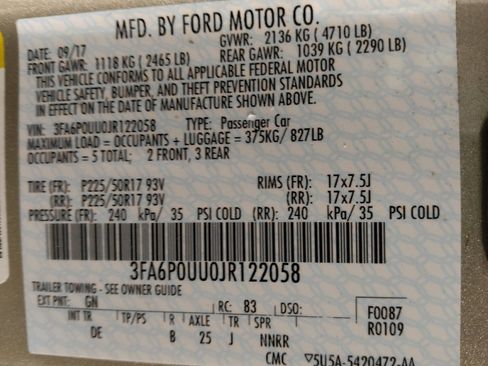 Used 2018 Ford Fusion S image 33