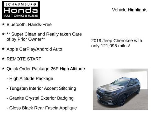 Used 2019 Jeep Cherokee High Altitude AWD/4WD image 8