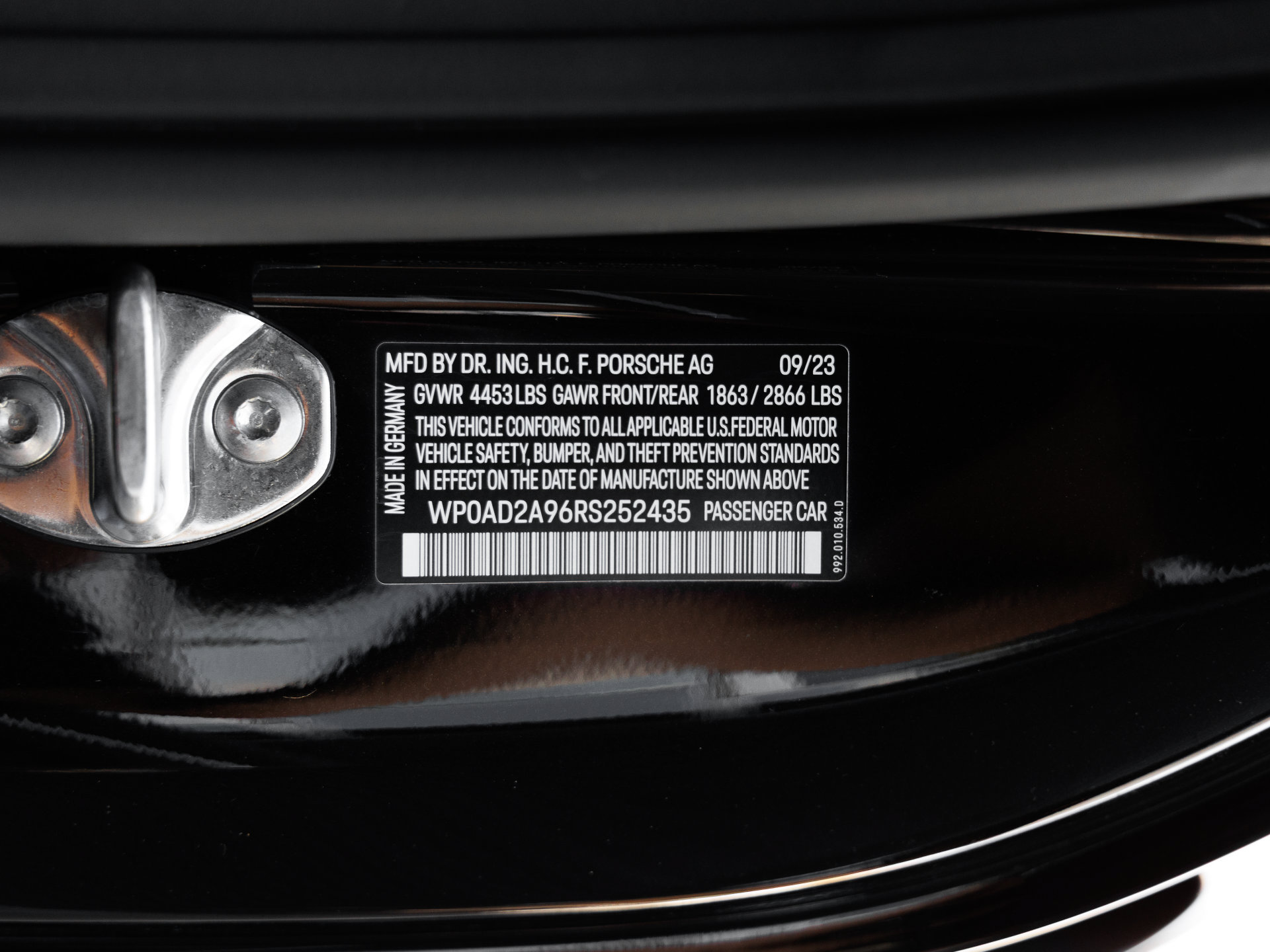 Certified 2024 Porsche 911 Turbo S AWD/4WD image 45
