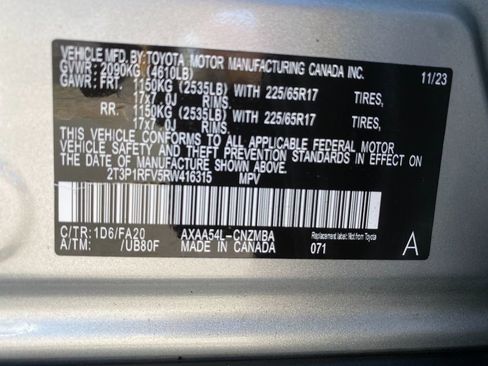 Used 2024 Toyota RAV4 XLE w/ Convenience Package image 33