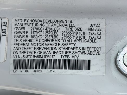 Used 2022 Acura RDX FWD w/ Technology Package image 35