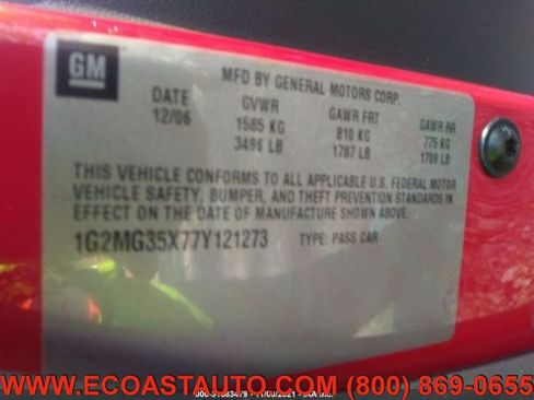 Used 2007 Pontiac Solstice GXP w/ Premium Package image 11