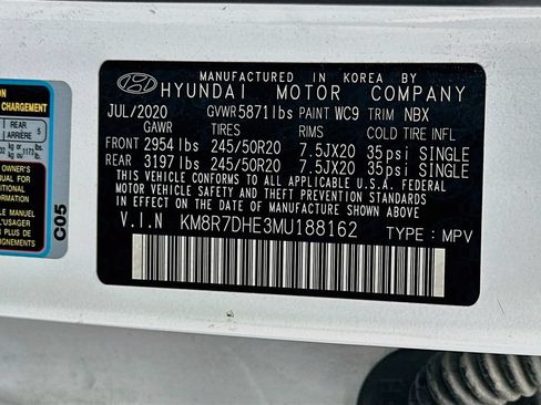 Used 2021 Hyundai Palisade Calligraphy AWD/4WD image 34