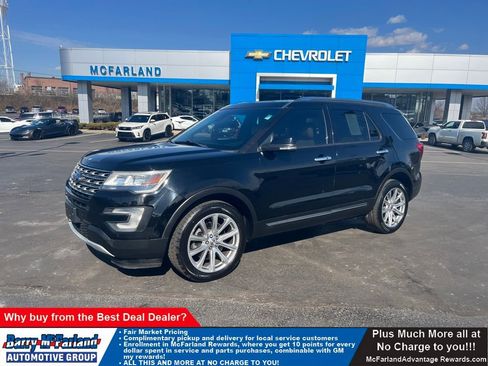 Used 2016 Ford Explorer Limited w/ Equipment Group 303A image 1