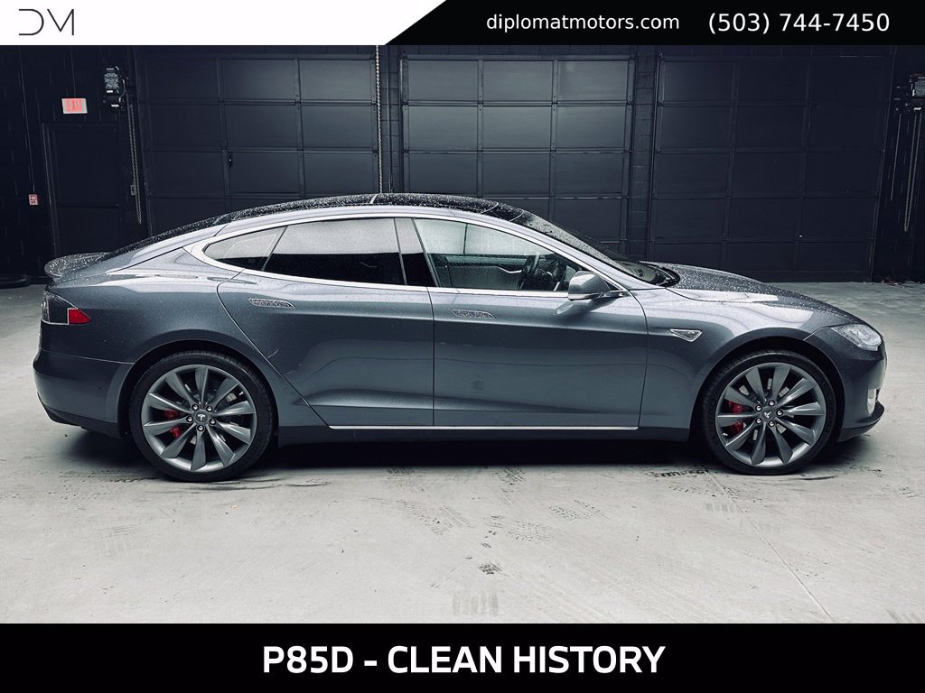 Used 2014 Tesla Model S P85D AWD/4WD image 8