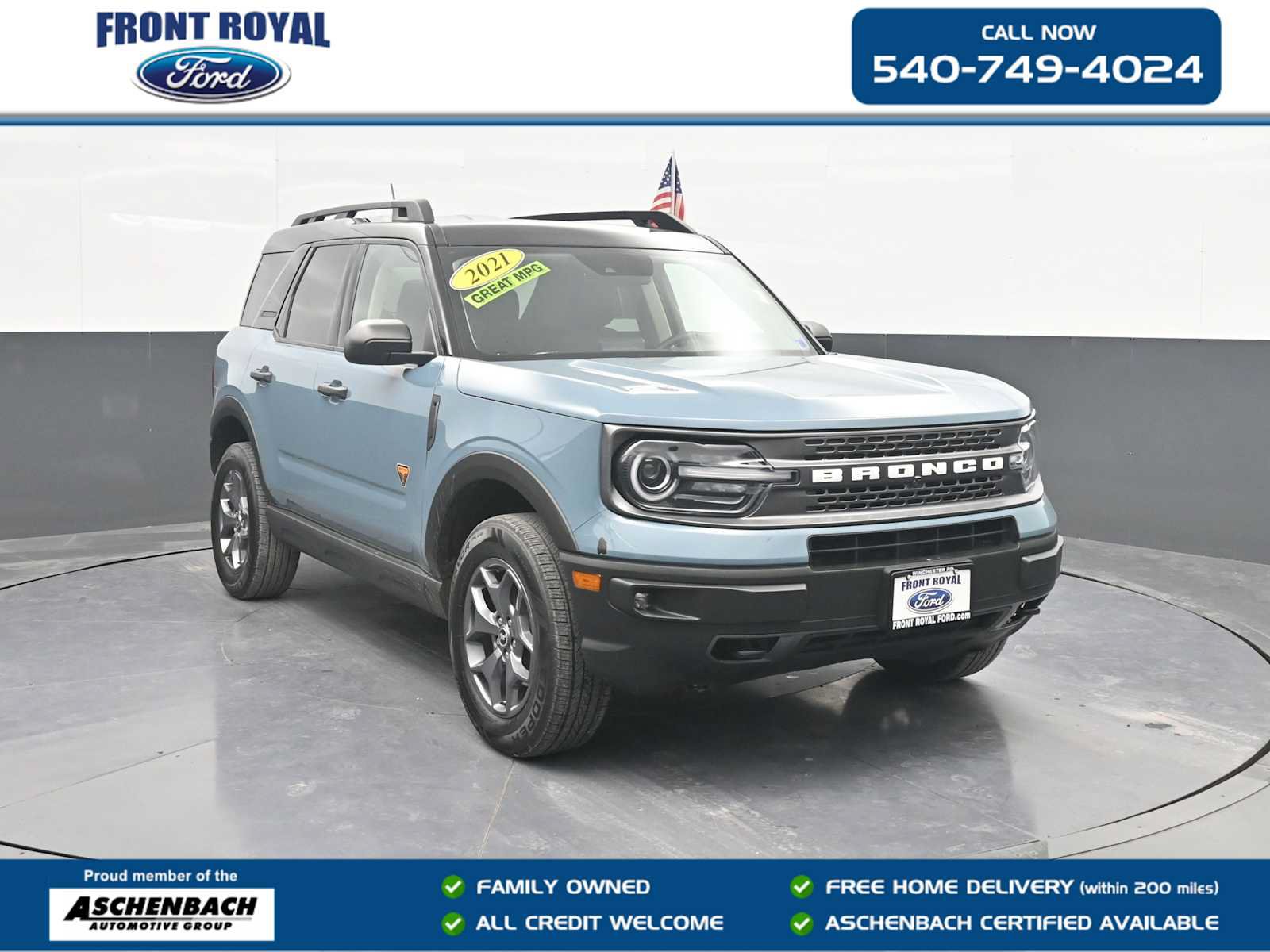Used 2021 Ford Bronco Sport Badlands AWD/4WD image 1