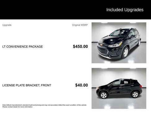 Used 2018 Chevrolet Trax LT w/ LT Convenience Package FWD image 7