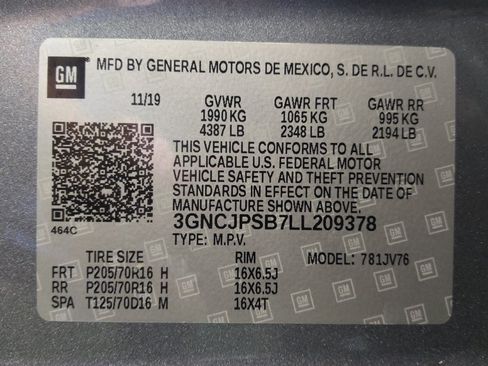 Used 2020 Chevrolet Trax LT w/ Driver Confidence Package AWD/4WD image 33