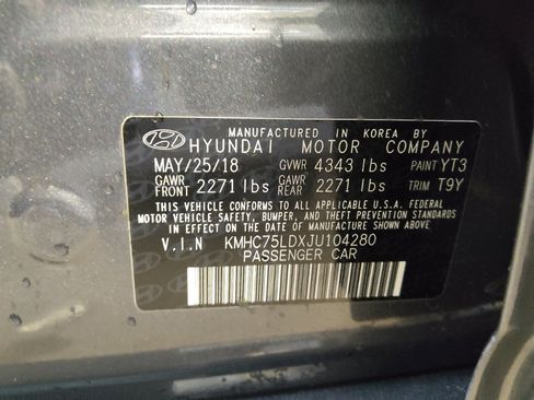 Used 2018 Hyundai Ioniq Limited FWD image 33
