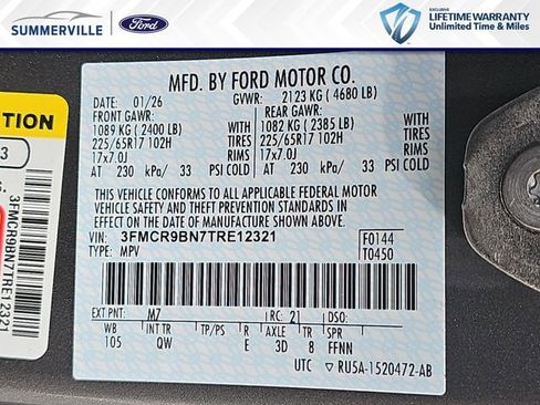 New 2026 Ford Bronco Sport Big Bend w/ Convenience Package AWD/4WD image 35
