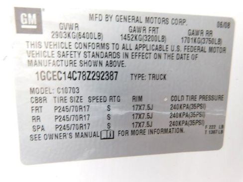 Used 2008 Chevrolet Silverado 1500 W/T image 17