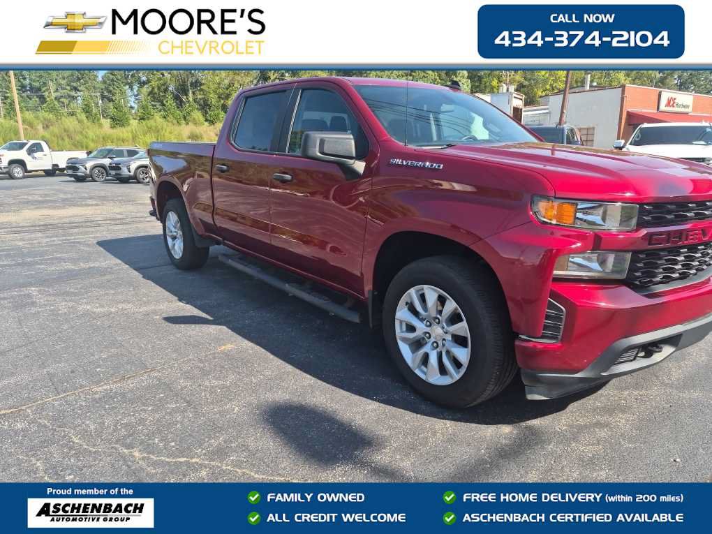 Used 2021 Chevrolet Silverado 1500 Custom AWD/4WD image 1
