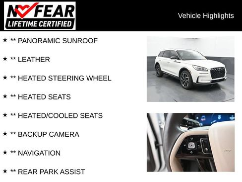 Used 2023 Lincoln Corsair Reserve w/ Equipment Group 201A AWD/4WD image 2