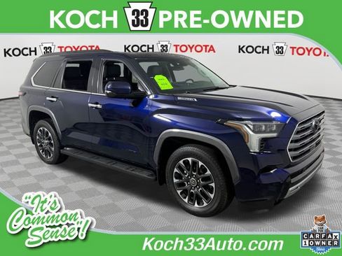 Used 2023 Toyota Sequoia Limited w/ Tow Technology Package AWD/4WD image 1