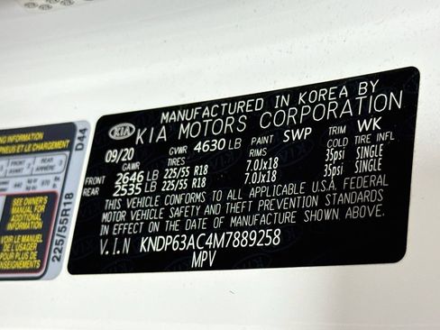 Certified 2021 Kia Sportage S FWD image 33