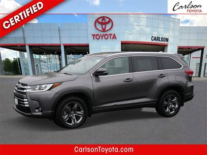 Certified 2019 Toyota Highlander Limited Platinum
