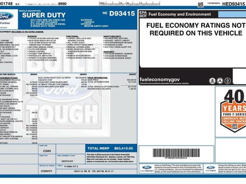 Used 2017 Ford F350 XLT w/ XLT Premium Package AWD/4WD image 30